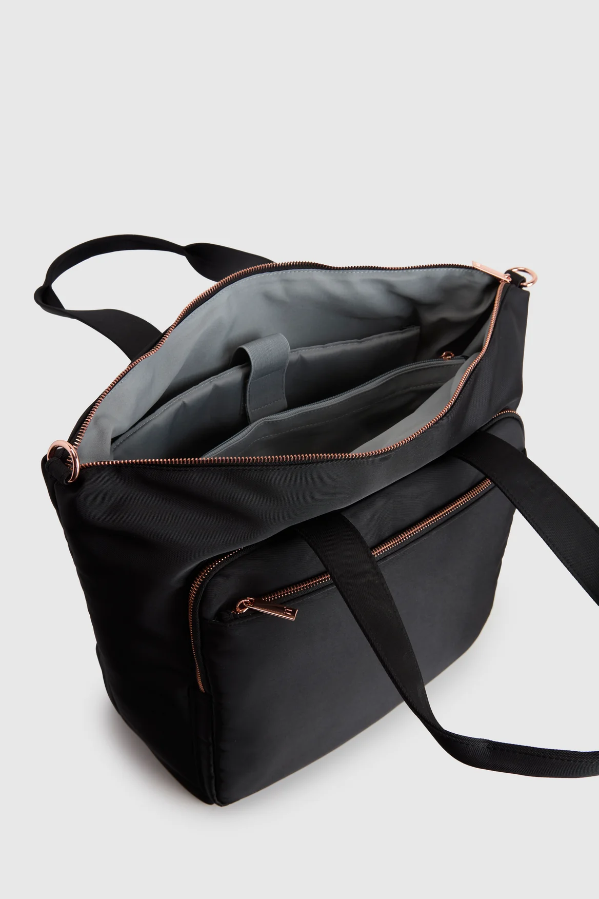 Twill Nylon Tote - Image 4